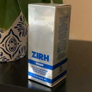 NIB ZIRH WASH Mild Face Cleanser 4.2 ounces